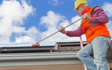 Weston Jones soft wash roof cleaning